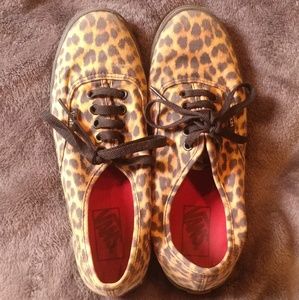 Cheetah Print Vans